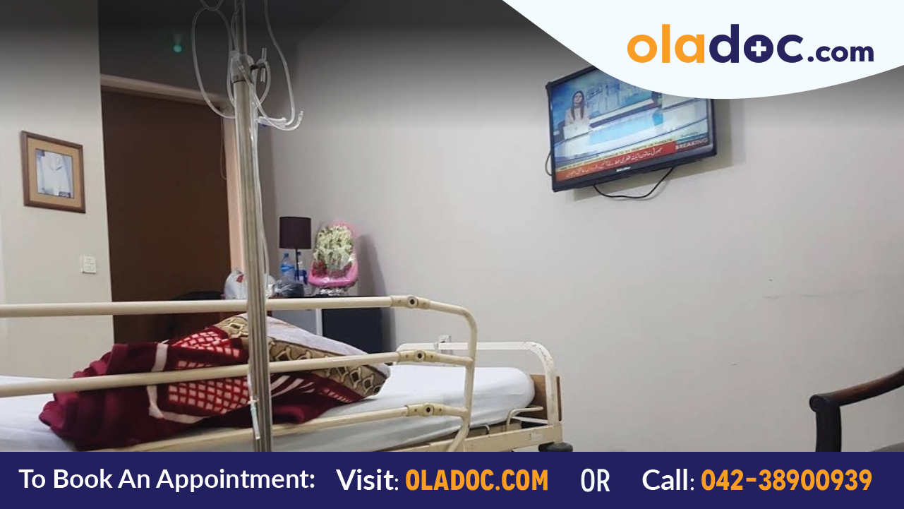 Personal Room at Surgimed Hospital Lahore
